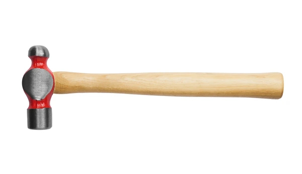 Ball Peen Hammer – Forged Steel Head with Wooden or Fibre Handle, Ideal for Metalwork, Riveting, Shaping and General Workshop Use